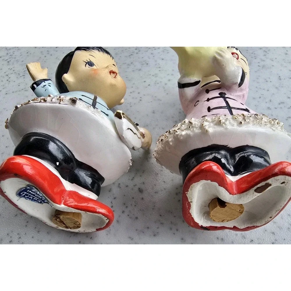 Enesco Japan Oriental‎  Salt & Pepper Shakers Vintage